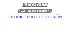 Desktop Screenshot of 3xcam.com